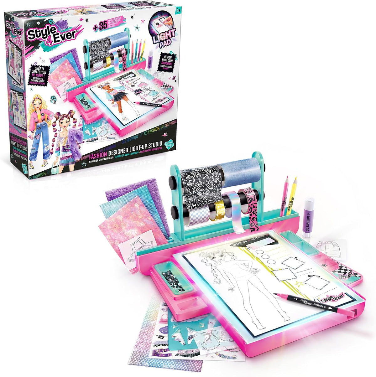 Style 4 Ever Fashion Designer Light Up Studio