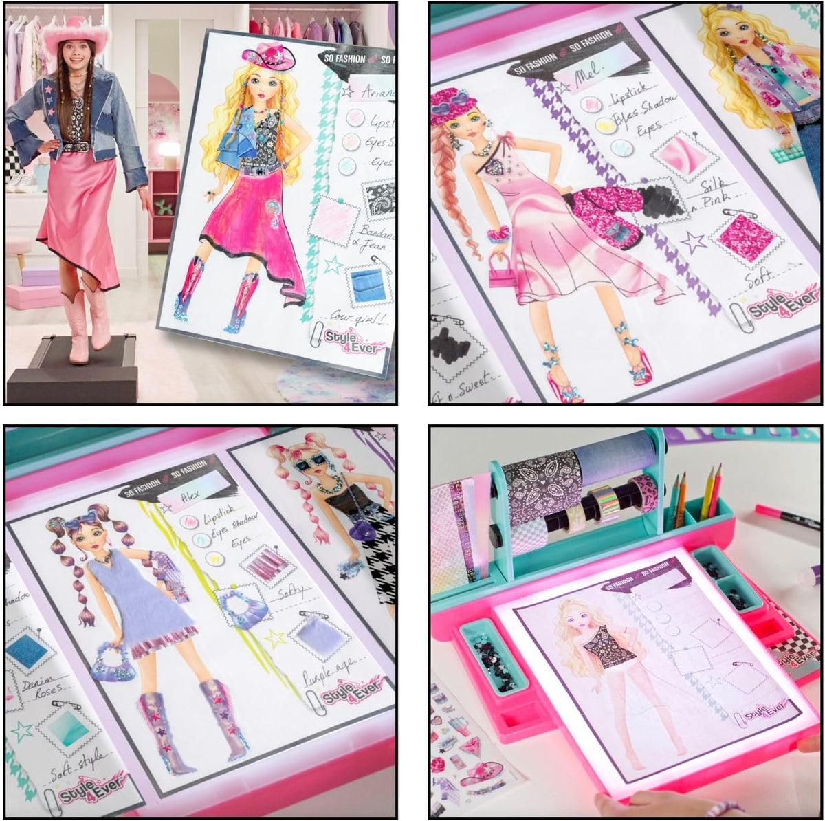 Style 4 Ever Fashion Designer Light Up Studio