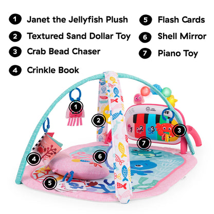 Gimnasio Musical 4 en 1 Kickin’ Tunes Jellyfish Jamboree – Baby Einstein