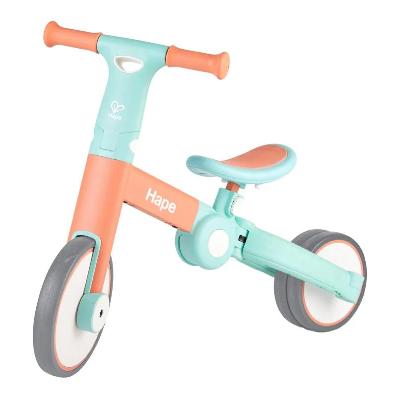 Hape Triciclo de Equilibrio Plegable Multifuncional 3 en 1