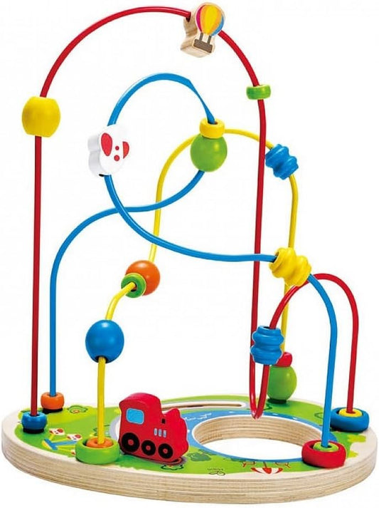 Toddler Wooden Bead Maze