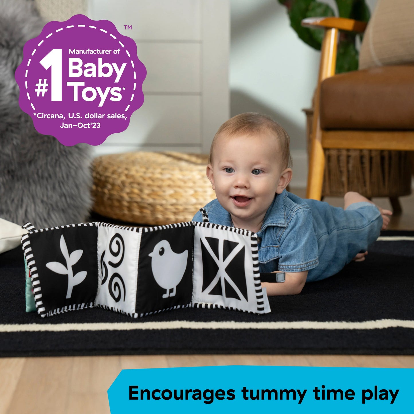 Libro Sensorial Counting at the Farm – Baby Einstein
