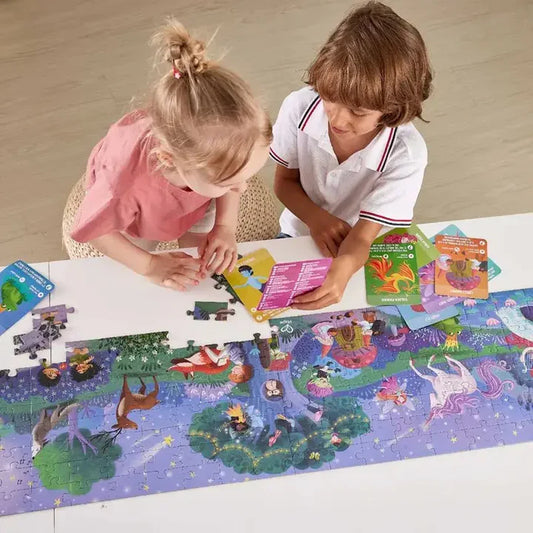 Magic Forest Puzzle / glow in the dark