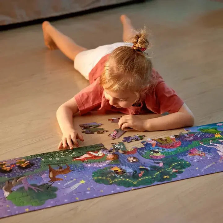 Magic Forest Puzzle / glow in the dark