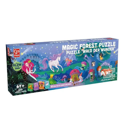 Magic Forest Puzzle / glow in the dark