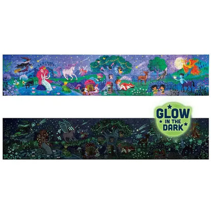 Magic Forest Puzzle / glow in the dark