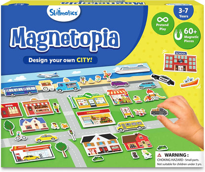 Skillmatics Magnetopia - Diseña tu ciudad