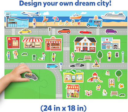 Skillmatics Magnetopia - Diseña tu ciudad