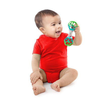 Sonajero Oball Easy Grasp – Azul/Verde