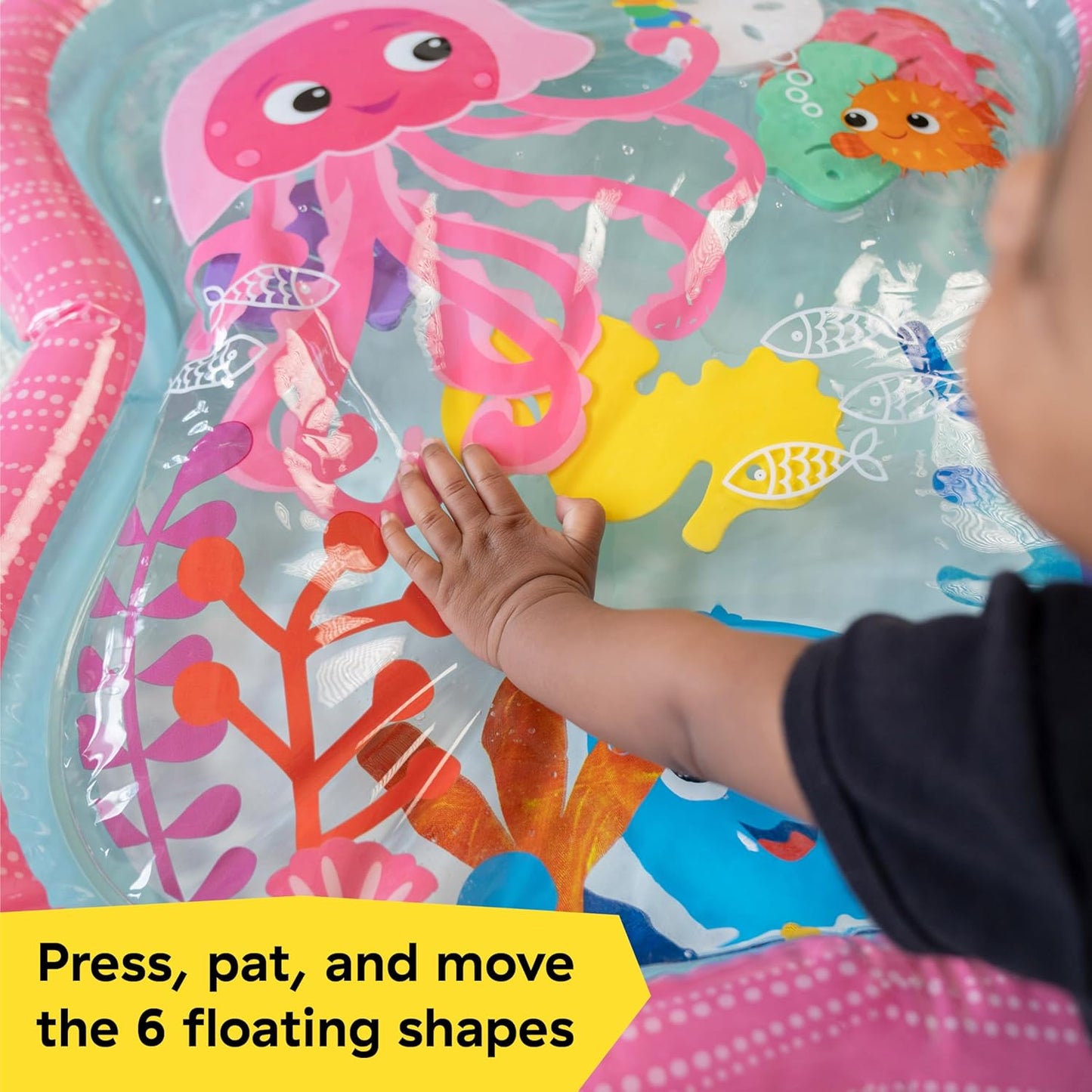 Alfombra de agua multisensorial, rosa - Baby Einstein