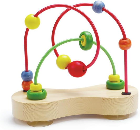 Double Bubble Wooden Bead Maze