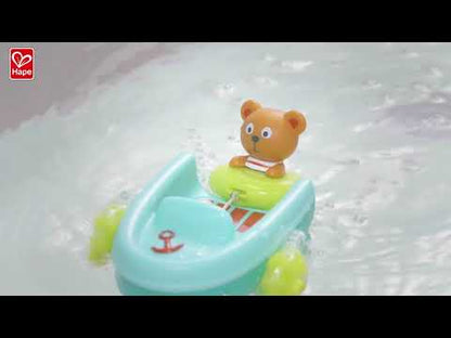 Pull back boat- juego de baño