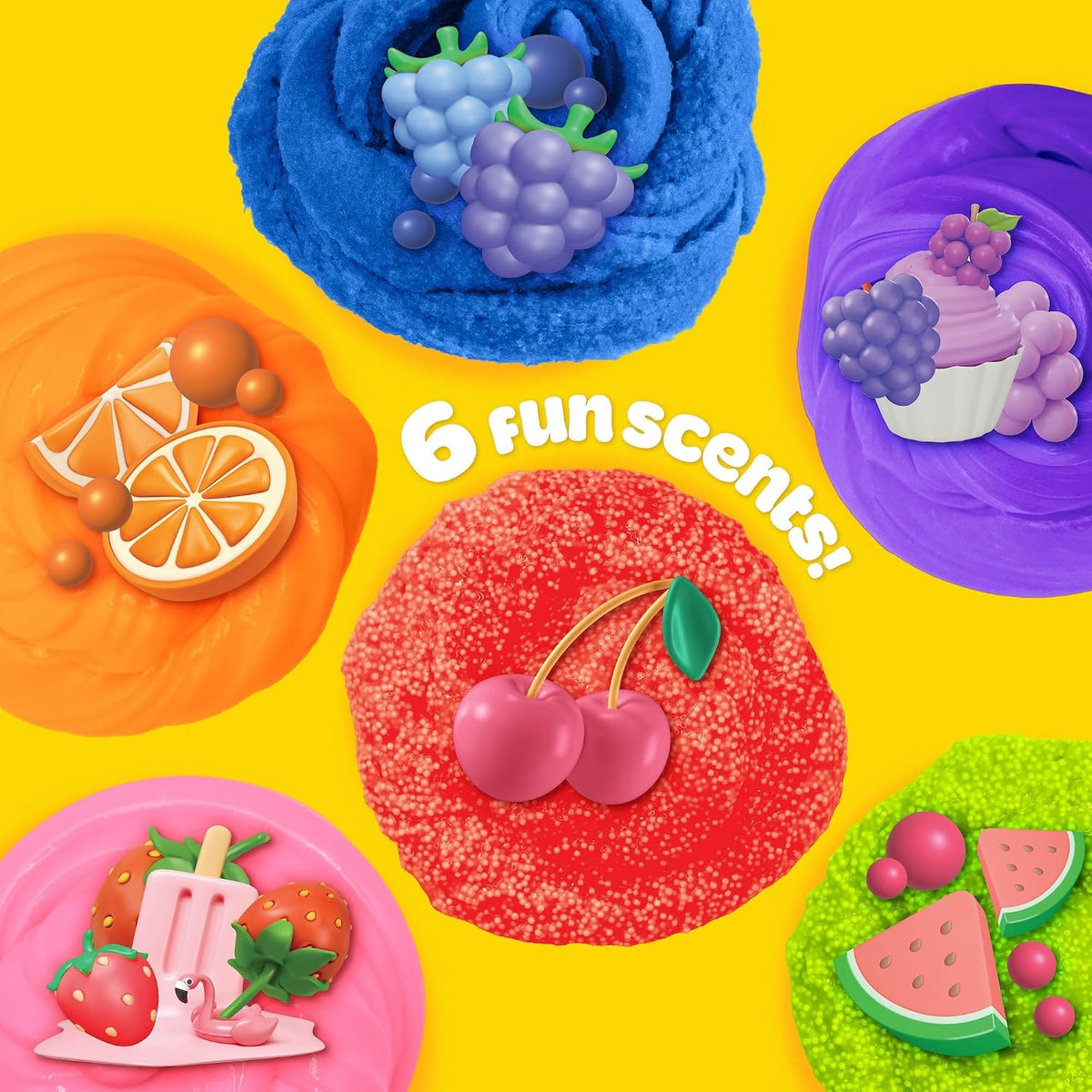 Play-Doh Retro Mix & Play Scented Slime for Kids