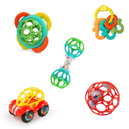 Soothers and shakers/ set de regalo de 5 piezas