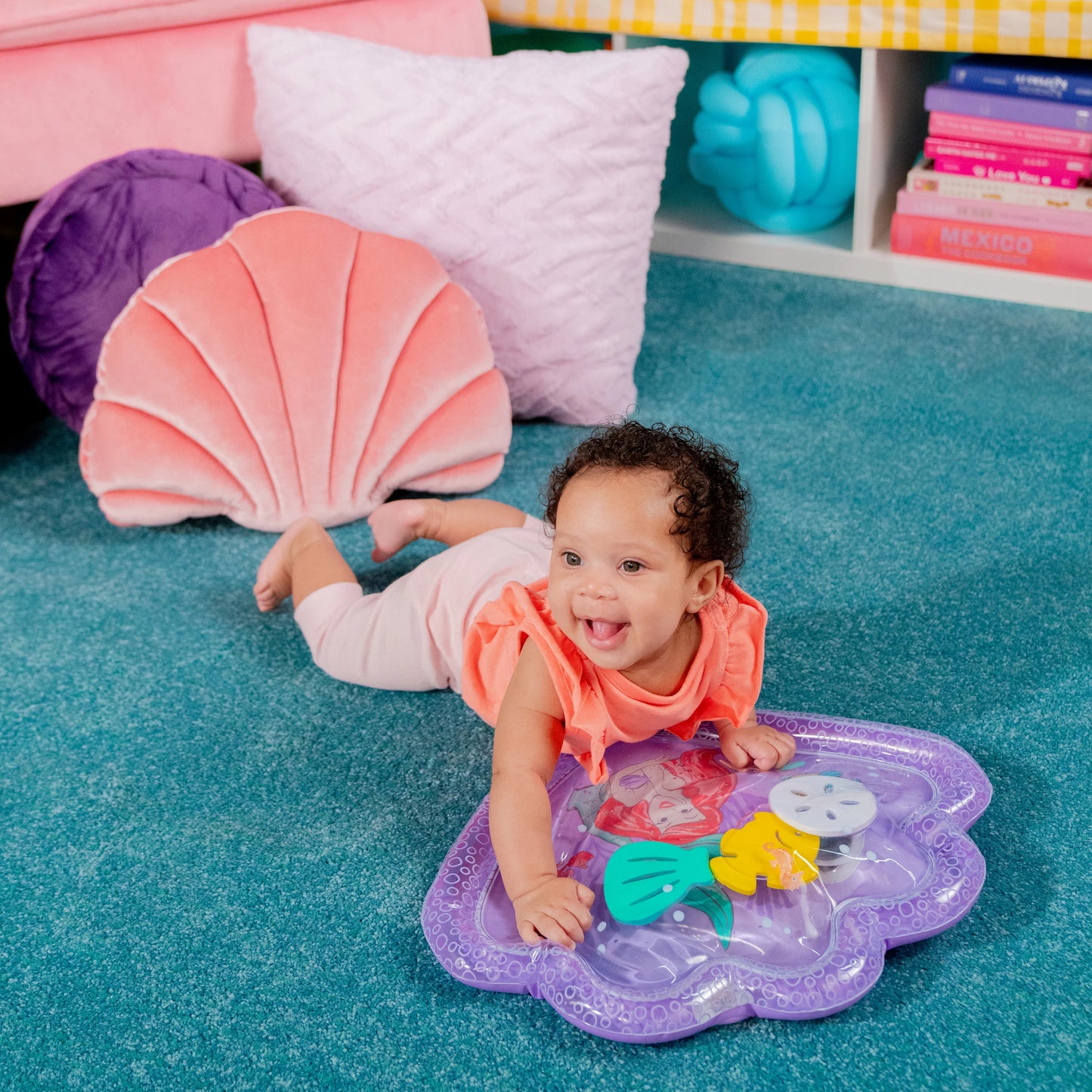 Alfombra de Agua para Tummy Time  – La Sirenita