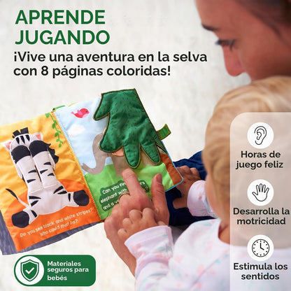 Libro de la selva Peek-a-Boo Skillmatics