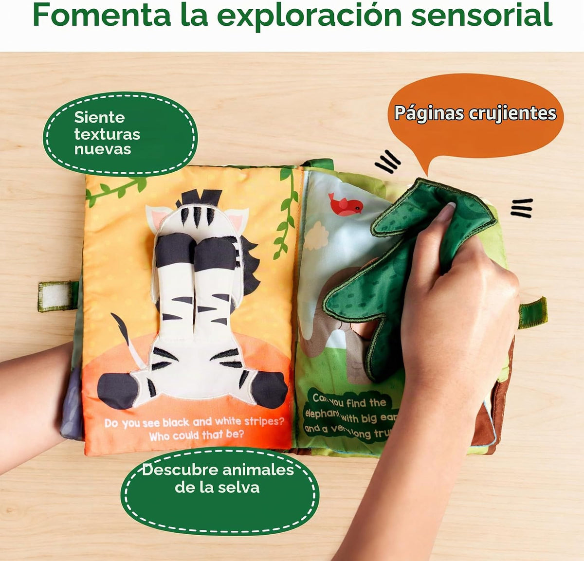 Libro de la selva Peek-a-Boo Skillmatics