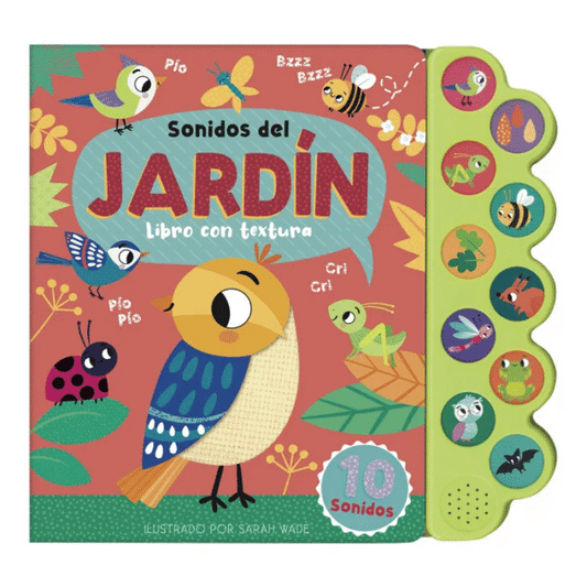 Sonidos del Jardín – Libro con Texturas