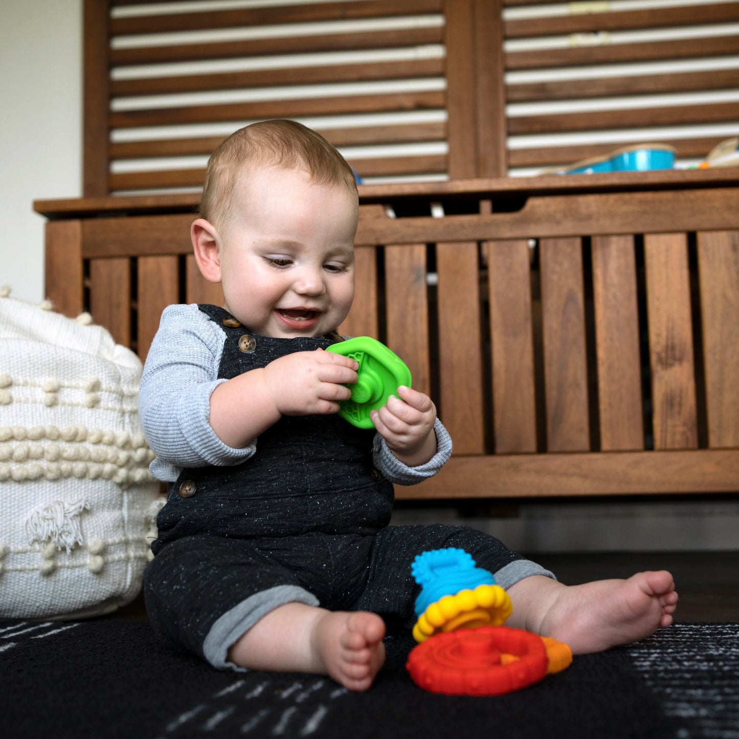 Set de Mordedores Apilables Stack & Teethe – Baby Einsten