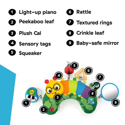 Almohada Sensorial para Tummy Time (Cal a pillow)