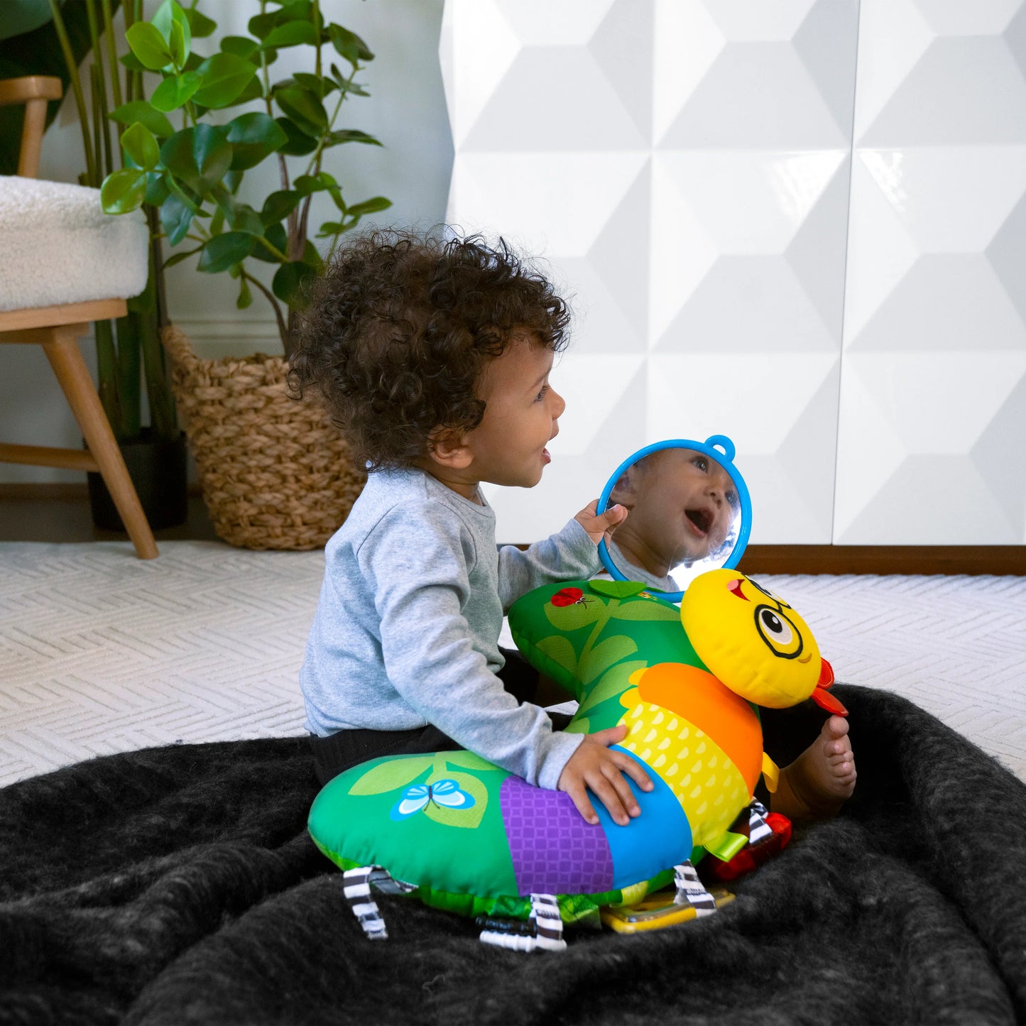 Almohada Sensorial para Tummy Time (Cal a pillow)