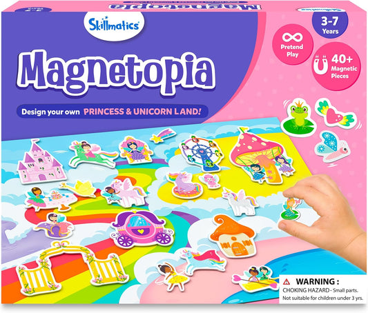 Skillmatics Magnetopia - Design Your Land Princess and Unicorn