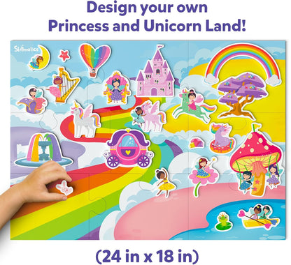 Skillmatics Magnetopia - Design Your Land Princess and Unicorn
