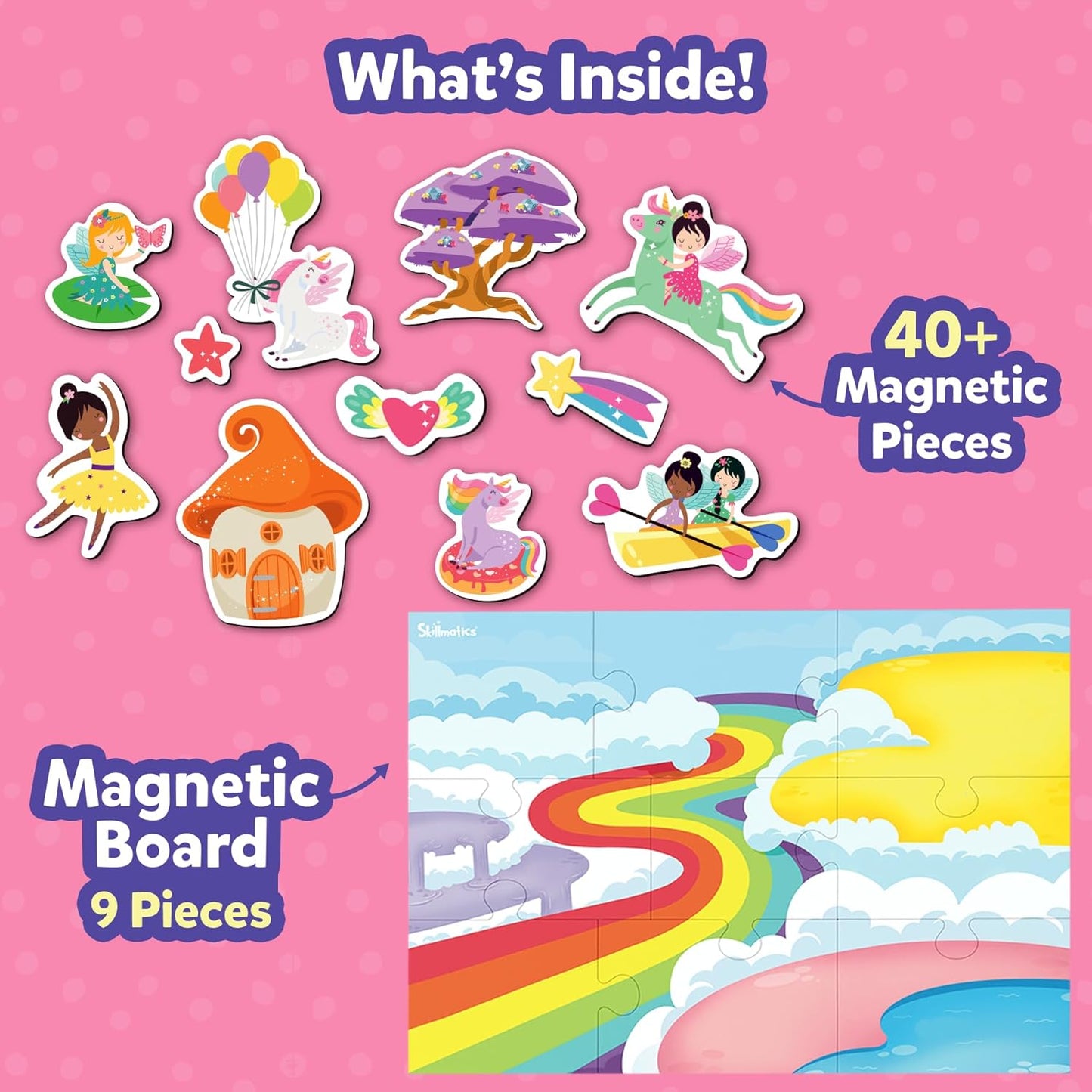 Skillmatics Magnetopia - Design Your Land Princess and Unicorn